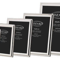 Bilderrahmen Terni, edel versilbert, anlaufgeschützt, 2 Aufhänger