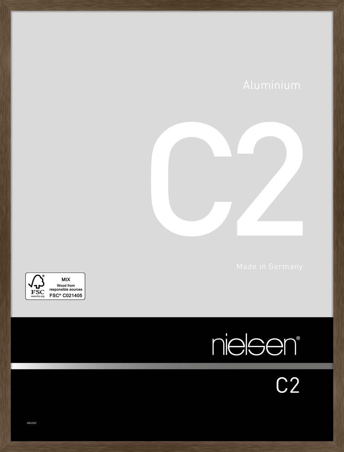 Nielsen C2 Struktur Walnuss matt