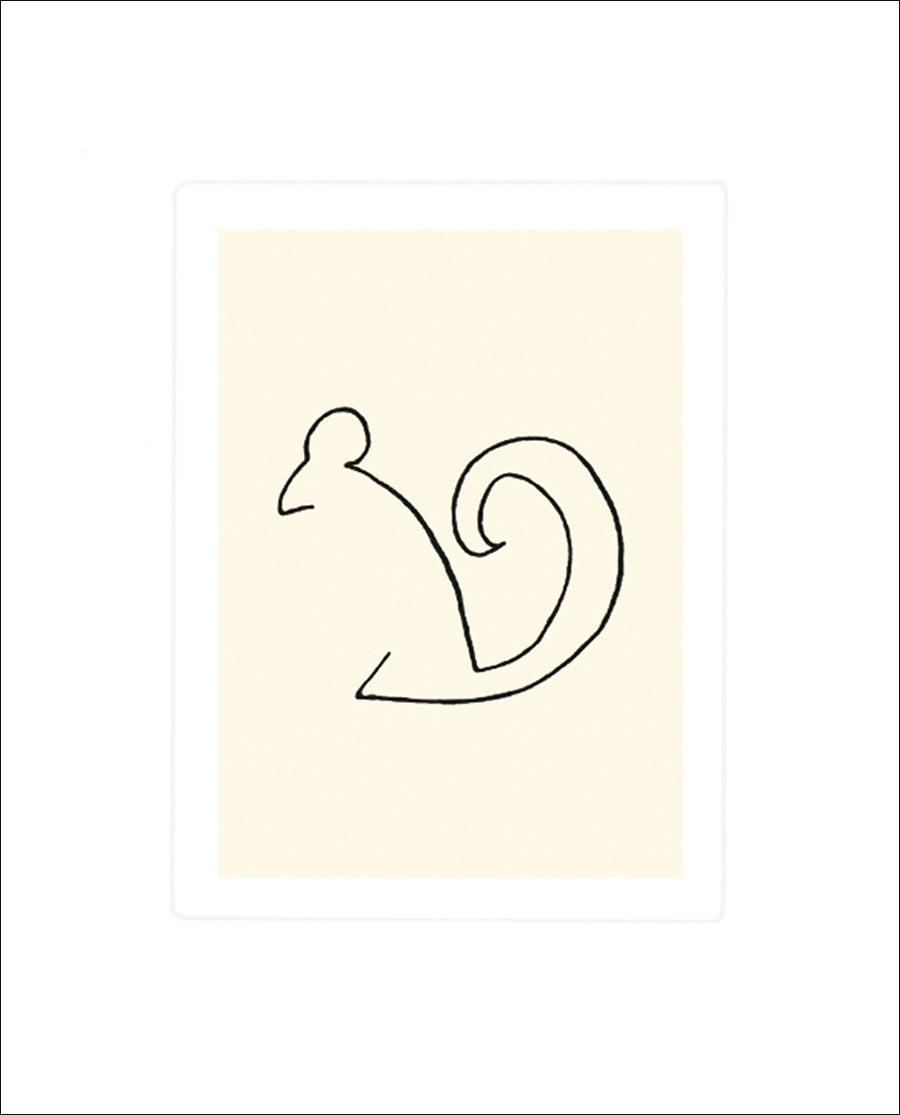 Pablo Picasso   Das Eichhörnchen