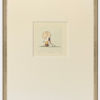 Peanuts Radierung / Snoopy / Charlie Brown