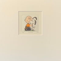 Peanuts Radierung / Snoopy / Charlie Brown