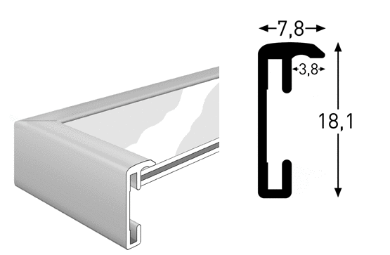 Nielsen Accent Alu Wechselrahmen