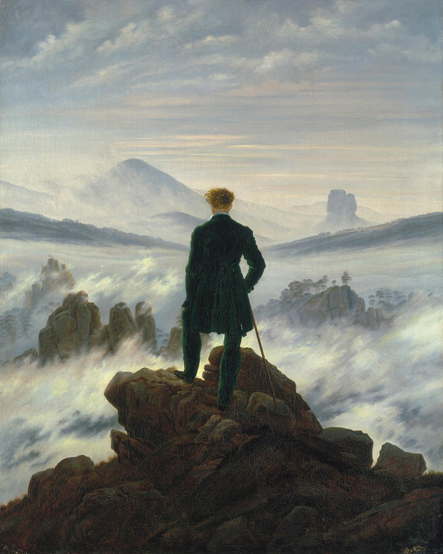 Friedrich, Caspar David Der Wanderer über dem Nebelmeer