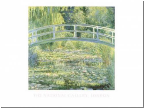 Claude Monet The Water Lily Pond and Bridge
