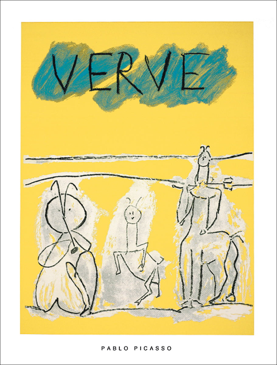Pablo Picasso   Cover for Verve