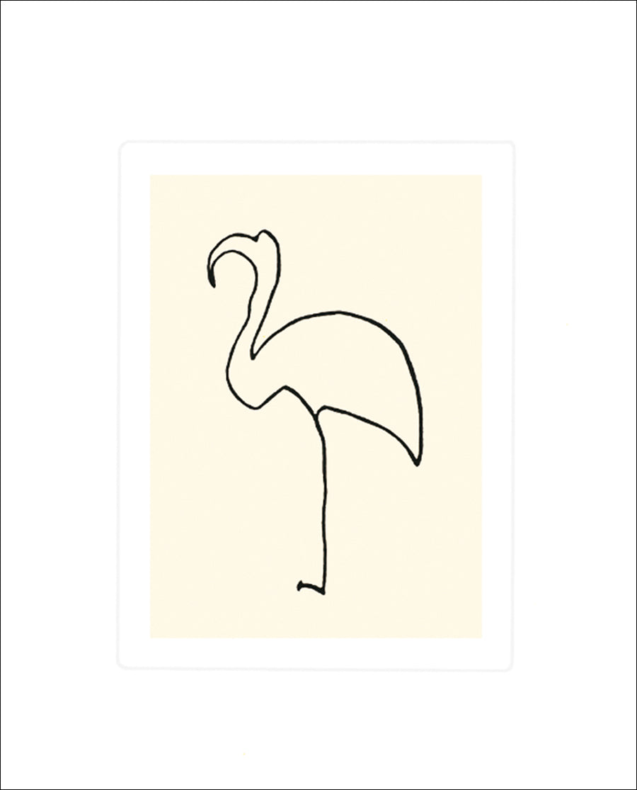Pablo Picasso   Der rosa Flamingo