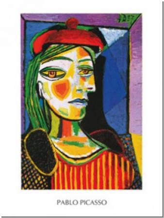 Pablo Picasso Femme au beret rouge